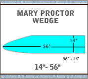 Load image into Gallery viewer, Mary Proctor Wedge 14&quot;x56&quot;
