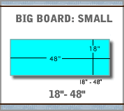 Load image into Gallery viewer, Big Board 18&quot;x48&quot; (rectangular)
