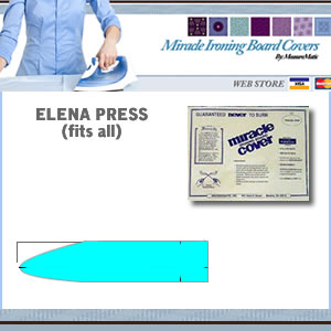 Iron Press (Elna) Ironing Board Cover – Miracle Ironing